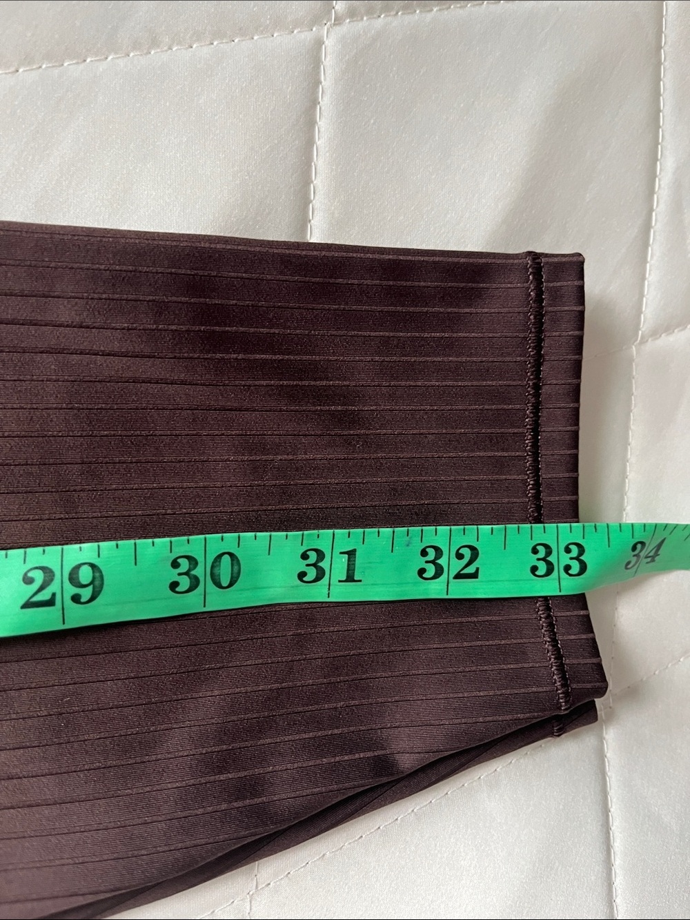 Vuori Inversion Rib Legging - Brown - Picture 9 of 11